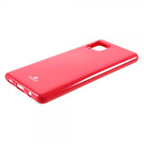 Mercury Samsung Galaxy A42 5G Deksel Jelly Glitter Rød