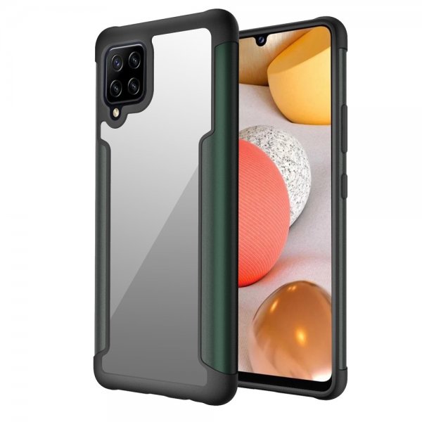 Samsung Galaxy A42 5G Deksel Metalllkant Grønn