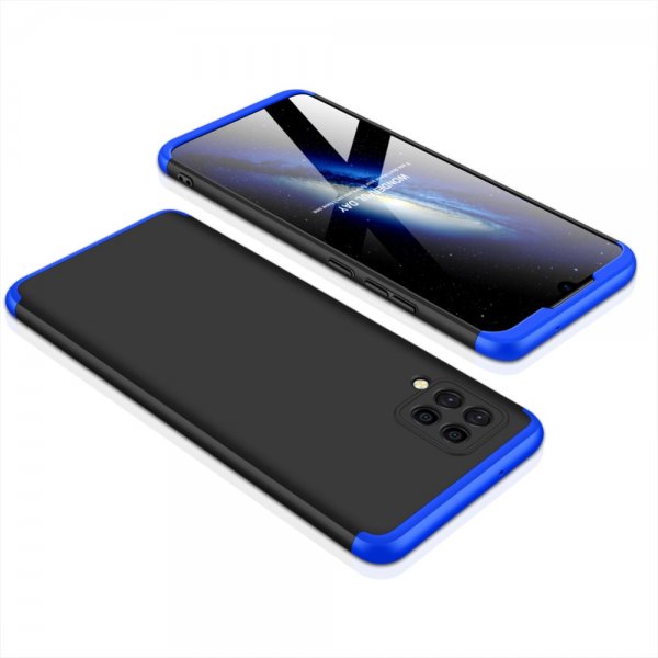GKK Samsung Galaxy A42 5G Deksel Tredelt Svart Blå