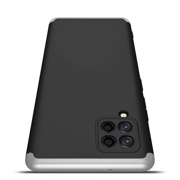 GKK Samsung Galaxy A42 5G Deksel Tredelt Svart Sølv