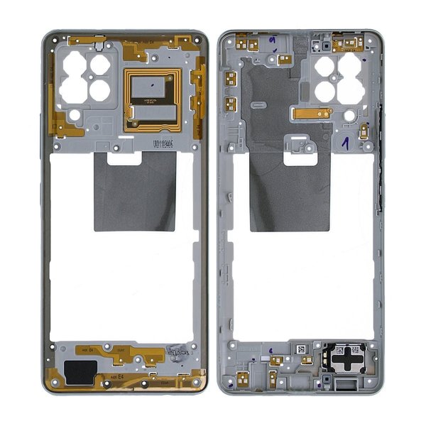 Samsung Samsung Galaxy A42 5G (SM-A426) Midten ramme Original - Hvit/Grå