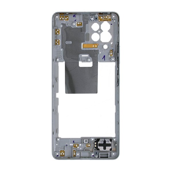 Samsung Samsung Galaxy A42 5G (SM-A426) Midten ramme Original - Hvit/Grå
