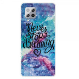 Samsung Galaxy A42 5G Deksel Motiv Never Stop Dreaming