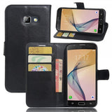 Samsung Galaxy A5 2017 Etui Litchi Svart