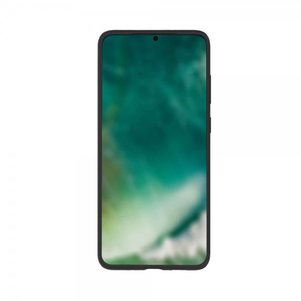 Xqisit Samsung Galaxy A51 Deksel Silikoni Case Svart