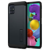 Spigen Samsung Galaxy A51 Deksel Tough Armor Metal Slate
