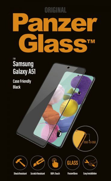 PanzerGlass Samsung Galaxy A51 Skjermbeskytter CaseFriendly