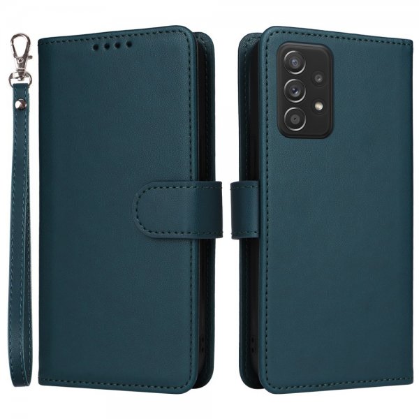 Betopnice Samsung Galaxy A52/A52s 5G Etui Avtagbart Deksel 005 Blå