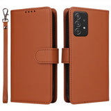 Betopnice Samsung Galaxy A52/A52s 5G Etui Avtagbart Deksel 005 Brun
