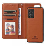 Betopnice Samsung Galaxy A52/A52s 5G Etui Avtagbart Deksel 005 Brun