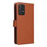 Betopnice Samsung Galaxy A52/A52s 5G Etui Avtagbart Deksel 005 Brun
