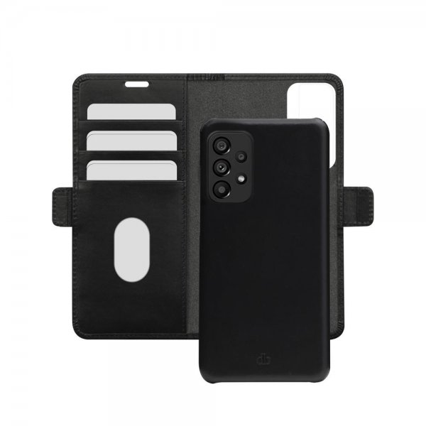 dbramante1928 Samsung Galaxy A53 5G Etui Lynge Avtakbart Deksel Svart