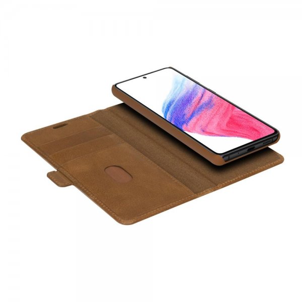 dbramante1928 Samsung Galaxy A53 5G Etui Lynge Avtakbart Deksel Tan