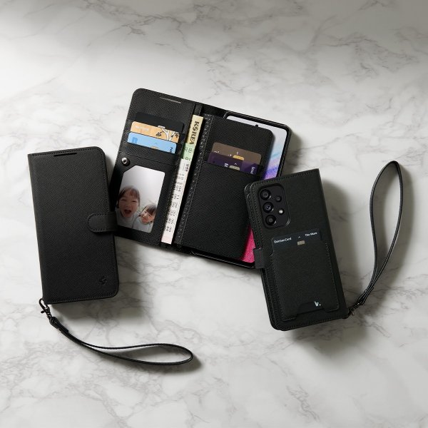 Spigen Samsung Galaxy A53 5G Etui Wallet S Plus Svart