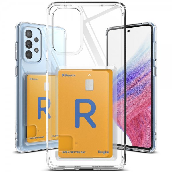 Ringke Samsung Galaxy A53 5G Deksel Fusion Card Clear