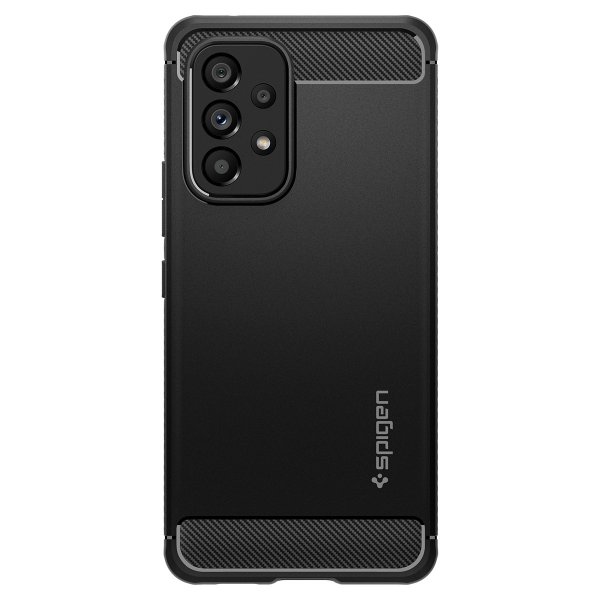 Spigen Samsung Galaxy A53 5G Deksel Rugged Armor Matte Black