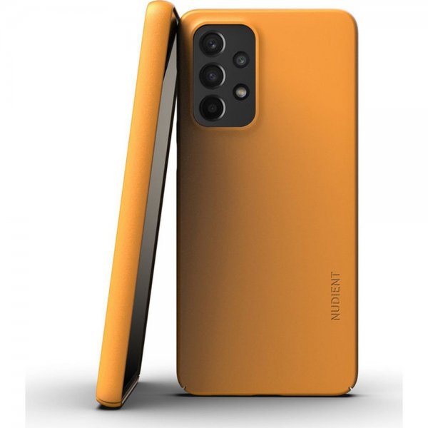 Nudient Samsung Galaxy A53 5G Deksel Thin Case V3 Saffron Yellow