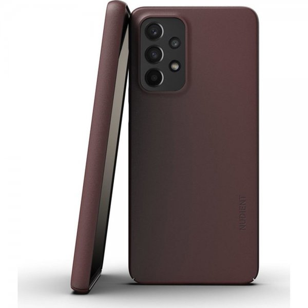 Nudient Samsung Galaxy A53 5G Deksel Thin Case V3 Sangria Red