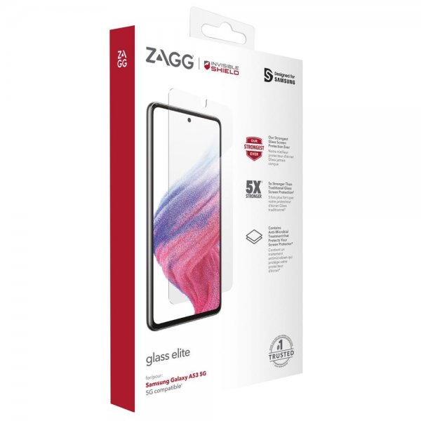 Zagg InvisibleShield Samsung Galaxy A53 5G Skjermbeskytter Glass Elite