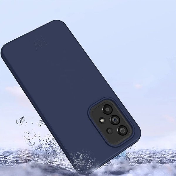Rvelon Samsung Galaxy A53 5G Deksel Silikon Blå