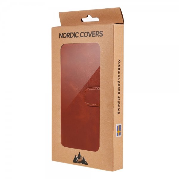 Nordic Covers Samsung Galaxy A54 5G Etui Essential Leather Maple Brown