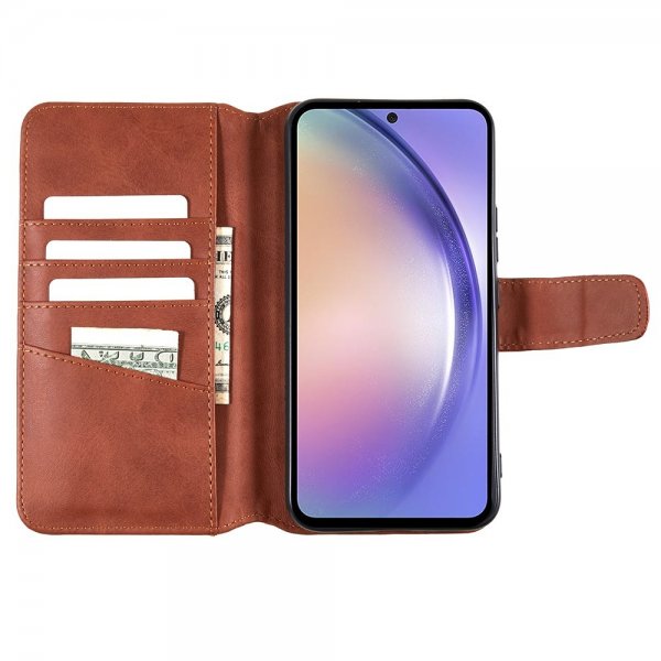 Nordic Covers Samsung Galaxy A54 5G Etui Essential Leather Maple Brown