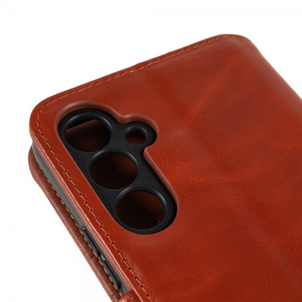 Nordic Covers Samsung Galaxy A54 5G Etui Essential Leather Maple Brown