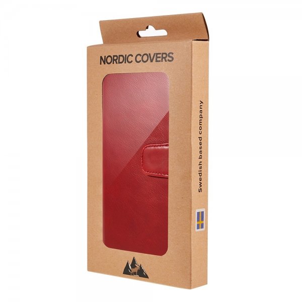 Nordic Covers Samsung Galaxy A54 5G Etui Essential Leather Poppy Red