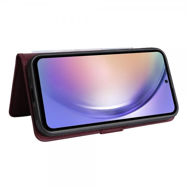 Betopnice Samsung Galaxy A54 5G Etui Avtagbart Deksel 005 Rød