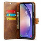 Dg.Ming Samsung Galaxy A54 5G Etui Avtagbart Deksel Brun