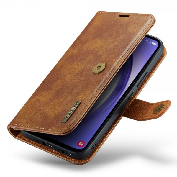 Dg.Ming Samsung Galaxy A54 5G Etui Avtagbart Deksel Brun