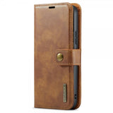 Dg.Ming Samsung Galaxy A54 5G Etui Avtagbart Deksel Brun