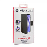 Celly Samsung Galaxy A54 5G Etui Wally Wallet Case Svart