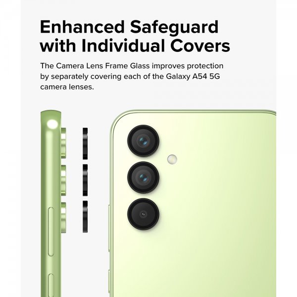 Ringke Samsung Galaxy A54 5G Kamerabeskytter Camera Lens Frame Svart