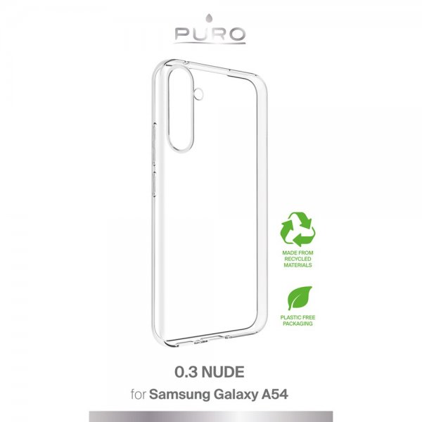 Puro Samsung Galaxy A54 5G Deksel Nude Transparent