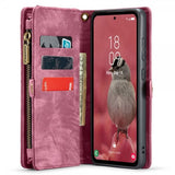 CaseMe Samsung Galaxy A55 Etui 008 Series Avtakbart Deksel Rød