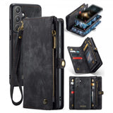 CaseMe Samsung Galaxy A55 Etui 008 Series Avtakbart Deksel Svart