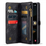 CaseMe Samsung Galaxy A55 Etui 008 Series Avtakbart Deksel Svart