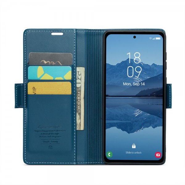 CaseMe Samsung Galaxy A55 Etui 023 Series Blå