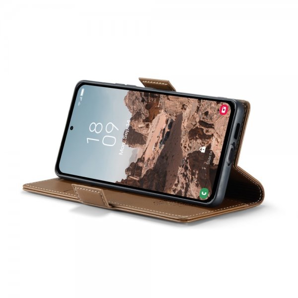 CaseMe Samsung Galaxy A55 Etui 023 Series Brun