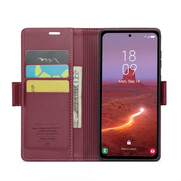 CaseMe Samsung Galaxy A55 Etui 023 Series Rød