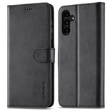 Lc.Imeeke Samsung Galaxy A55 Etui med Kortlomme stativfunksjon Svart