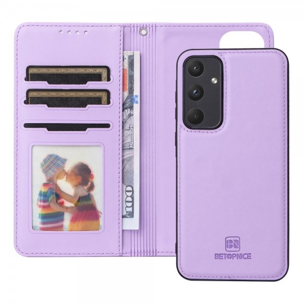 Betopnice Samsung Galaxy A55 Etui Avtagbart Deksel 005 Lilla