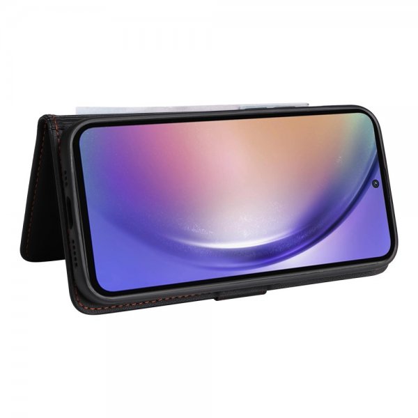 Betopnice Samsung Galaxy A55 Etui Avtagbart Deksel 005 Svart