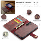 Dg.Ming Samsung Galaxy A55 Etui Avtagbart Deksel Rød