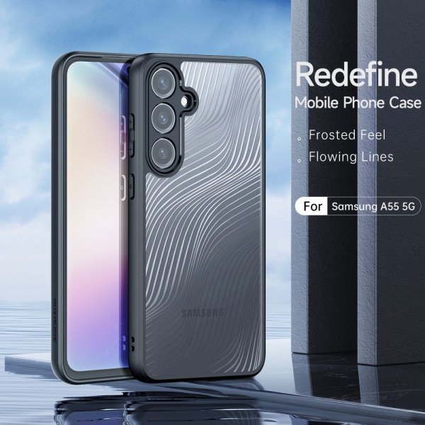 Dux Ducis Samsung Galaxy A55 Deksel Aimo Series Svart