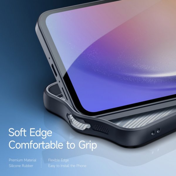 Dux Ducis Samsung Galaxy A55 Deksel Aimo Series Svart