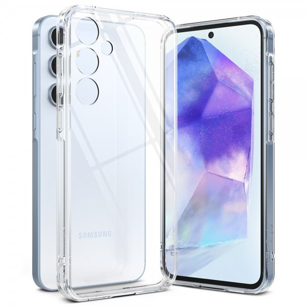 Ringke Samsung Galaxy A55 Deksel Fusion Clear