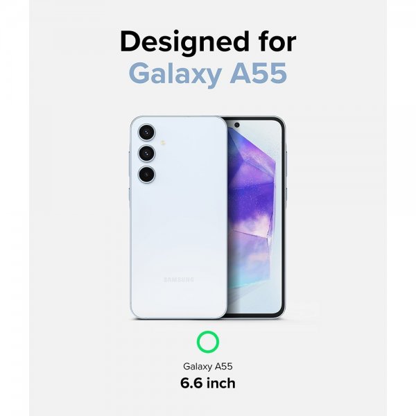 Ringke Samsung Galaxy A55 Deksel Fusion Matte Clear