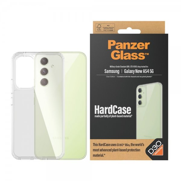 PanzerGlass Samsung Galaxy A55 Deksel HardCase D3O Transparent